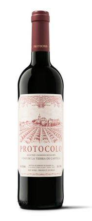 Vino tinto protocolo tempranillo 75cl