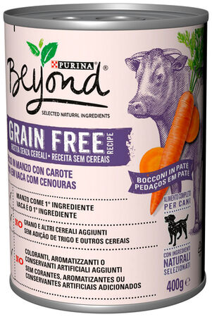 Comida húmeda perro Purina buey 400g
