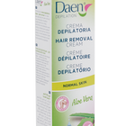 Crema depilatoria con aloe vera Daen 125 ml