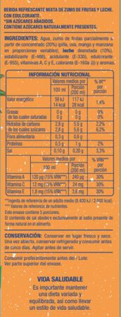 Fruta con leche tropical Alipende 1l