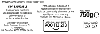 Surtido de navidad Alipende bandeja 750g