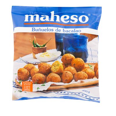 Buñuelos de Bacalao Maheso 400g