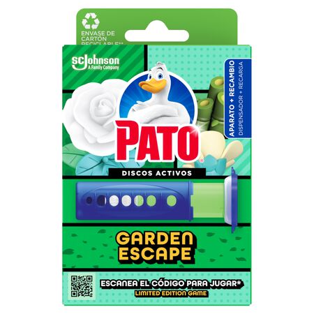 Desinfectantes discos Pato WC garden escape