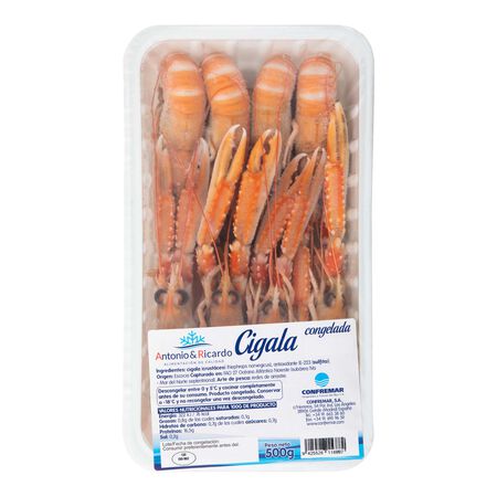 Cigala Antonio y Ricardo 500g 5/8 piezas