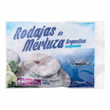 Rodajas merluza Alipende 480g