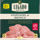 Mortadela ib&eacute;rica en lonchas finas Legado Ib&eacute;rico 150g