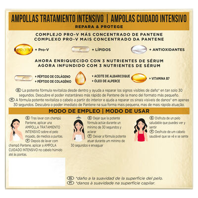Ampollas de rescate Pantene 3 uds