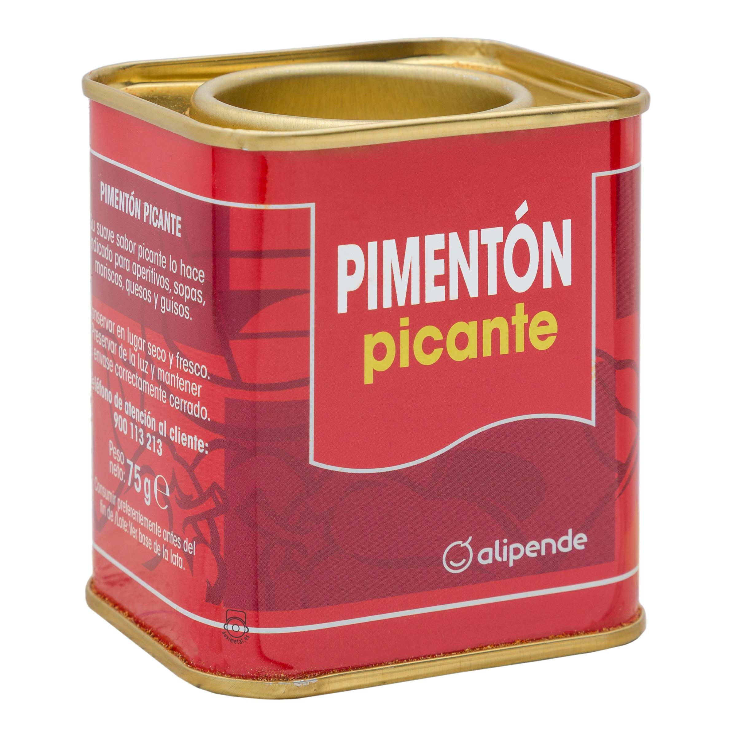 Pimentón Alipende lata 75g picante