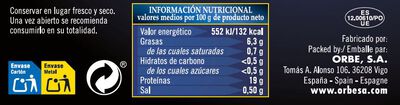 Calamares en trozos con salsa americana Orbe 72g