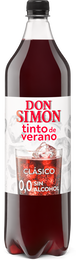 Tinto de verano sin alcohol clásico Don Simón 1,5l
