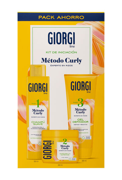 Champú + Gel fijador Giorgi Método Curly Kit Iniciación