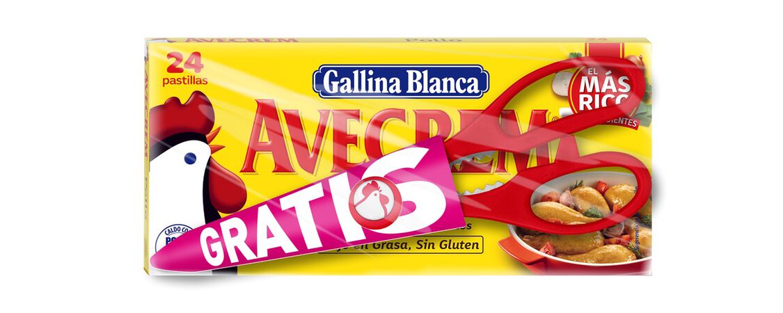 Caldo de pollo Avecrem 24 pastillas