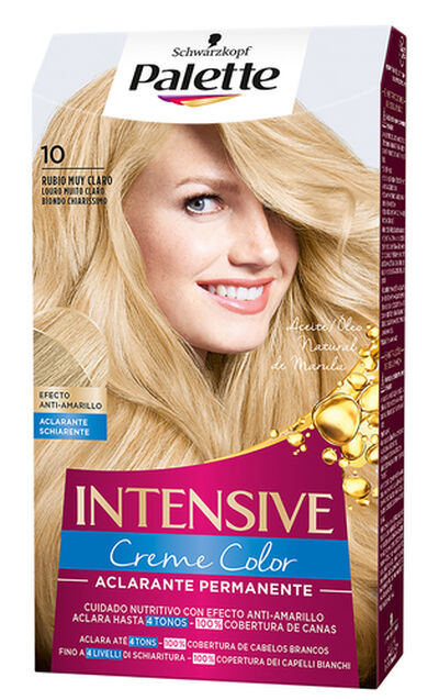 Tinte de cabello Schwarzkopf Palette n&ordm; 10 rubio muy claro