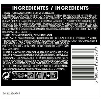 Tinte de cabello sin amon&iacute;aco Garnier Olia n&ordm; 5 casta&ntilde;o claro