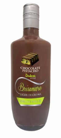 Licor de crema chocolate pistacho Brisamare 70cl Dubai Style