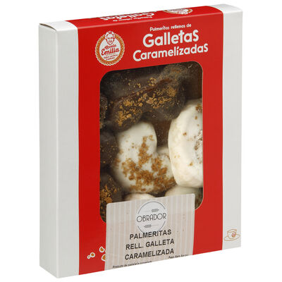 Palmerita rellena 279g Galleta Cara 6ud