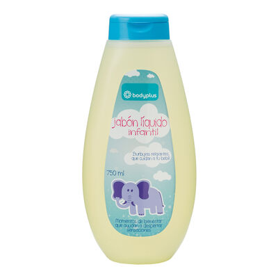 Jabón líquido Bodyplus 750ml infantil