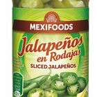 Jalapeños en rodajas Mexifoods 125g