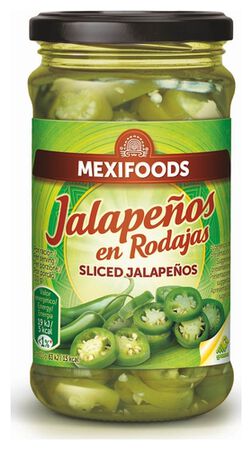 Jalapeños en rodajas Mexifoods 125g