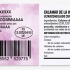 Calamar troceado de la India 300g