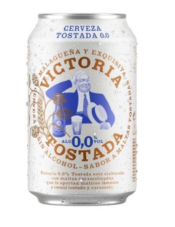 VICTORIA 0,0 Tostada - Lata 33cl