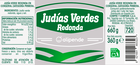 Jud&iacute;a verde redonda sin gluten Alipende 360g