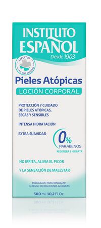 Loción hidratante corporal Instituto Español 300 ml piel atópica