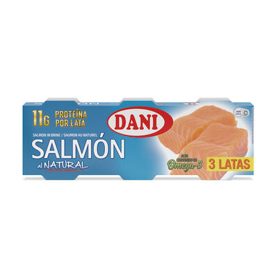Salmón Dani pack-3 al natural