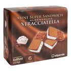 HELADO SANDWICH MINI ALIPENDE ALMENDRA-STRACCIATELLA 6U