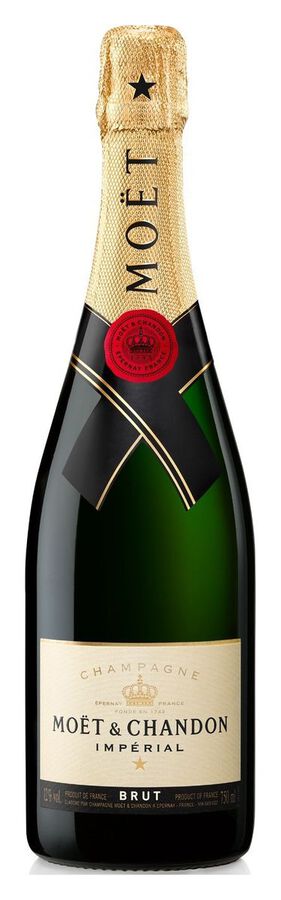 Champagne brut Moët Chandon 75cl impérial