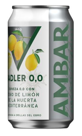 Cerveza Radler Ambar 33cl Triple Zero