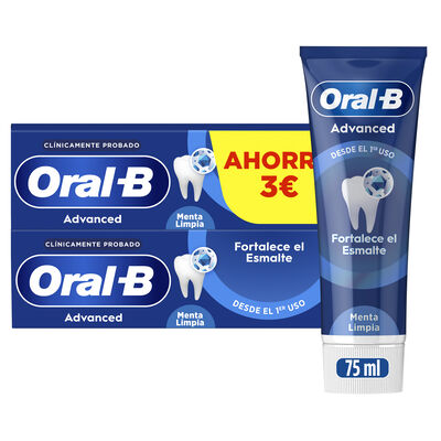 Pasta dental Oral-B 75ml p2 fortalece el esmalte