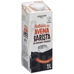 Bebida de avena barista sin azúcares añadidos Alipende 1l