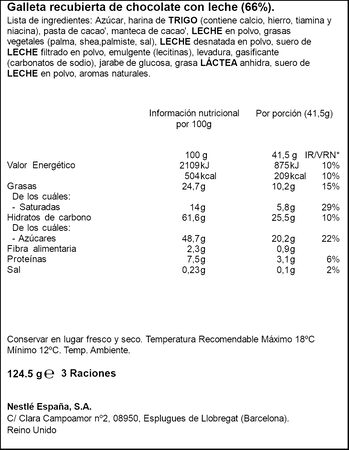 Chocolatina kit kat pack 3