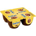 Natillas sin gl&uacute;ten Danet pack 4 chocolate
