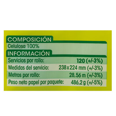 Papel de cocina Lanta 2 rollos fragancia limón