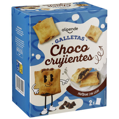 Galletas choco crujientes Alipende 520g