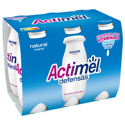 Actimel pack 6 natural