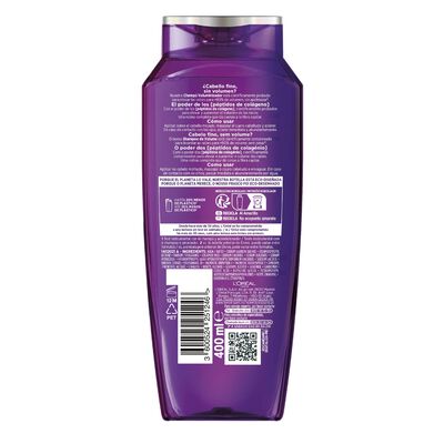 Champ&uacute; volumizador Elvive 400ml collagen lifter