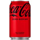 Refresco cola Coca-Cola lata 33cl zero