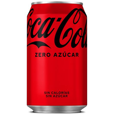 Refresco cola Coca-Cola lata 33cl zero