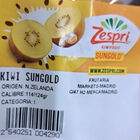 Kiwi SunGold Zespri bandeja 500g aproximadamente
