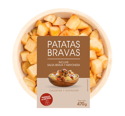 Patatas bravas con salsa brava y mayonesa 470g