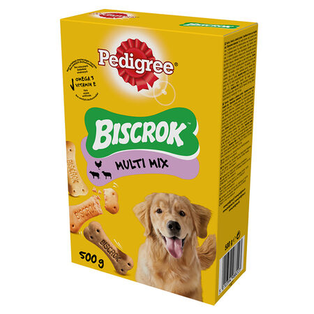Snack perro Biscrokg Pedigree 500g