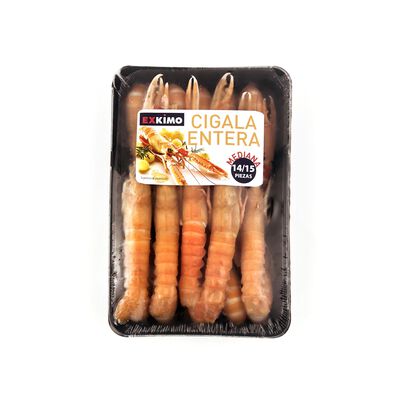 Cigala entera Exkimo 500g mediana 14/15