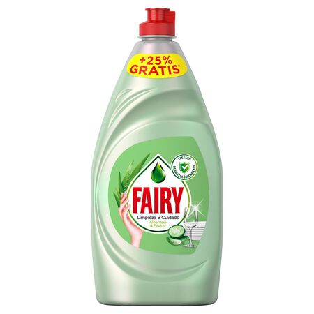 Lavavajillas Fairy 650+170 ml Aloe y pepino  