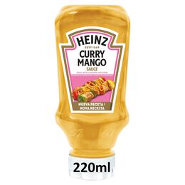 Salsa con curry y mango Heinz 220ml