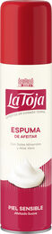 Espuma de afeitar con sales minerales y aloe vera para piel sensible La Toja 250 ml
