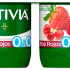 Bífidus probiótico Activia 0% pack 4 frutos rojos