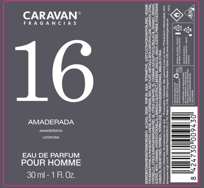 Eau de toilette Caravan hombre 30ml n&ordm;16